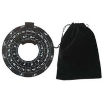 Gitaros akordo rato ratas Fifths Wheel nešiojamas melodijų įrankis Lengva naudoti muzikos teorijos mokymosi priemonė muzikantams, dainų kūrimui juoda