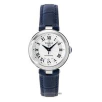 Tissot Bellissima Odinis Dirželis Baltas Ciferblatas Automatinis T126.207.16.013.00 Moteriškas Laikrodis balta