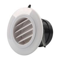 Round Air Vent Grille Cover Louver Ventilation Cover for Kitchen Bathroom Office