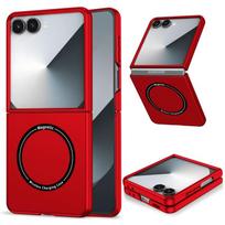 Ultra Thin Case For Samsung Galaxy Z Flip 7 6 5G ZFlip7 Flip7 Magnetic Magsafe Protect Fold Shockproof Hard Plastic Slim Cover For Galaxy Z Flip 7