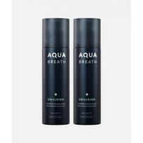Missha [2pcs] For MeN Aqua Breath EmulsioN N FREE