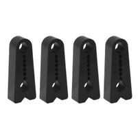 4Pcs Car Door Cushion Pads Silicone Anti-Rattle Shock Absorber for Vehicles Trucks Reduces Noise Vibration Easy Clip-On Installation Car Door Stopper 4pcs juoda