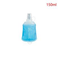150/250/500 ml sulankstomas vandens butelis TPU kolba sulankstoma minkšta kolba maratonui, bėgimui takais, bėgiojimui, stovyklavimui, dviračių sportui 150ML žalia
