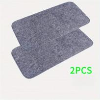 2pcs Universal RV Cab Door Step Mats Thicken Fabric Anti-Slip Door Pads for Camper Motorhome Accessories Caravan Door Step Mats A2