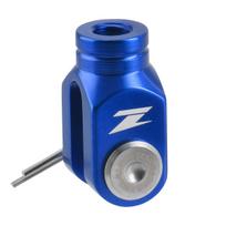 ZETA RACING SEROW225/250,TRICKER,XT250X,YZ65/80/85,VERSYS-X250/TOURER Rear brake clevis Blue Light weight High mėlyna