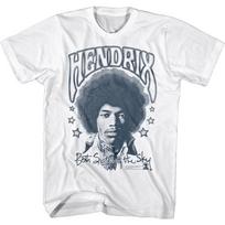 Jimi Hendrix Both Sides of the Sky Stars Men T Shirt XXXXL