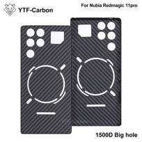 YTF-Carbon For Nubia Redmagic 11pro 10Pro Aramid Carbon Fiber Cover For Nubia Redmagic 11 10  Cover Mobile Phone Accessories Carbon Fiber&Redmagic 10