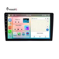 (US/AU/UK Stock) Podofo 9'' 4+64GB Car Stereo Android CarPlay Android Auto Car Radio WiFi/GPS/RDS/DSP/IPS Touch Screen OEM/ODM 9" 64GB ROM 4GB RAM