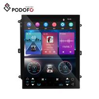 (EU/US Stock) Podofo 9.7-inch 2+64G Android Car Radio Vertical Screen Car Audio Wireless Carplay/Android Auto GPS WiFi Radio ODM 9.7" 64 g 2 g