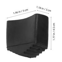 4Pcs Ladder Foot Pads Wear Resistant Rubber Cushion Household Ladder Cover Step Protector Anti Slip Ladders  Foot Cushions