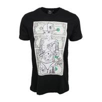 Rum Knuckles Unisexs Dirty Cash Unisexs Black T Shirt 2XL