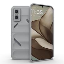 For Infinix GT 30 Pro Case Silicone Liquid Shockproof Case Infinix GT 30 Pro Cover TPU Rubber Protector Infinix GT 30 Pro Case Infinix GT 30 Pro šviesiai pilka spalva