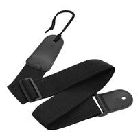 DG1121 Guitar Strap for Electric Acoustic Guitars Adjustable 3254inch Black Nylon Straps with juoda