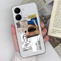 Case For Xaimo Poco F3 F4 X7 X6 X5 X4 X3 M5 M6 M7 14T 15 Pro Plus Beautiful Girls Pattern Transparent Silicone Lens Protection Housing For Xiaomi Capa Xiaomi Poco X7 Pro