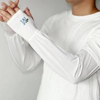 Vasarinės vyriškos apsaugos nuo saulės rankovės Anti-UV ledo šilko dviračių pirštinės, kvėpuojančios ledo šilko rankovės