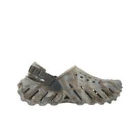 Crocs EVA Bubble Non-Slip Breathable Sports Sandals Unisex Sandals White Brown 208454-2Y3 38-39