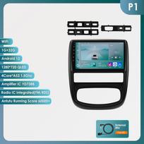 Hizpo 4G išmanusis ekranas Carplay Renault Duster 2010-2015, Nissan Terrano 3 2014-2022, automobilio radijas, multimedijos vaizdo grotuvas, navigacija, stereo sistema, GPS P1 4Core 1G 32G