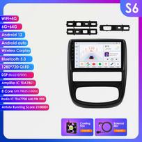 Hizpo 4G išmanusis ekranas Carplay Renault Duster 2010-2015, Nissan Terrano 3 2014-2022, automobilio radijas, multimedijos vaizdo grotuvas, navigacija, stereo sistema, GPS S6 8Core 6G 64G