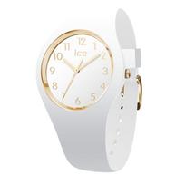 Watch 014759 Ice glam Gold White Numbers Small 3H Ice-watch Women's auksas