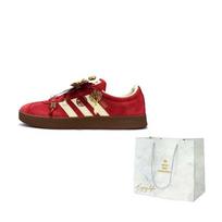 Adidas Vl Court Classic Love Forever Abrasion Resistant Slip Resistant Low top Skateboard Shoes Unisex Red KK3774() 39⅓ brown