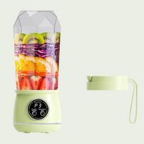 Portable Rechargeable Multi-Functional Juicer Blender for Home and Student Use 12 Blades Quick Crushing žalia