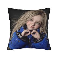 Diana is so Cute Pillow Cover  Kawaii Pillow Case For Couch Sofa Bedroom Print Pillowcases Birthday Present 30cmx30cm