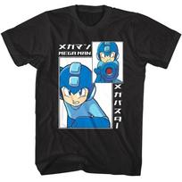 MegaMan Staring Down the Barrel Men T Shirt XL