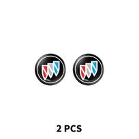 ABKL1 2/5/10Pcs 15mm Car Lock Keyhole Stickers Decoration Protection For Buick Century Excelle XT Verano Regal enclave royaum GL8 GL6