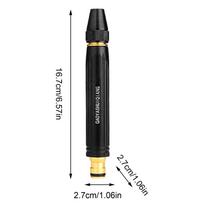 High-Pressure Car Wash Water Guns Adjustable Nozzle Car Wash Guns Powerful Sprayer for Car Washing Home Clean Auto Accessories black