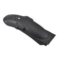Metalinis motociklo retro priekinis/galinis sparnas, skirtas Honda CG125 Cafe Racer black-Rear