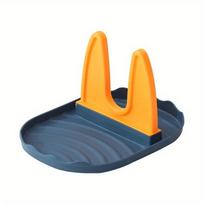 1pc Pan Lid Holder Supports Spoons Pot Cover Rests Spatula Stand for Kitchen Convenience Utensils Tools Accessories