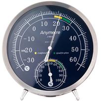 Anymetre TH603 Stainless Steel Indoor Thermometer & Hygrometer