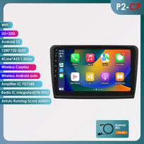 Ossuret AI Android 13 Automobilio radijas Skoda Superb 2 2008 - 2015 Belaidis CarPlay Android Auto Automobilio išmaniosios sistemos Navigacija GPS Autoradio DVR P2CP 4Core 2G 32G
