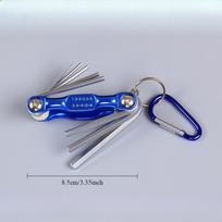 Portable Folding Hex Wrench Allen Set Metal Metric System Torx Hexagonal Spanner Screwdriver Hex Key High Quality Hand Tool trumpet