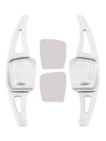 Steering Wheel Paddle Shifter Extension For VW Golf 8 Tiguan Aluminium Silver