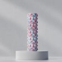Langya Putplasčio volelis: Raumenų atsipalaidavimo ir lieknėjimo jogos masažuoklis 30*8 cm Hollow Brick Pattern Camouflage
