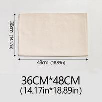 Linen  Dough Fermented Cloth Dough Bakers Pans  Dough Couche Pastry Proofing Cloth Baking French Bread Kitchen Tools 48*36CM