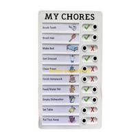 W89C Children Daily Routine Chart Kid Daily Chore Checklist Board Task Organiser For Daily Routine Planning And Goal Tracking