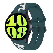 Straps For Samsung Galaxy Watch 4/5/6/7/5 Pro/classic 44mm 40mm 45mm Original Silicone Sport Bracelet correa Galaxy Watch 4 Band Galaxy 7 40mm 44mm