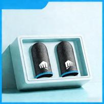 Anti-Sweat Breathable Gaming Finger Sleeve Touch Screen Fingertips for PUBG Mobile Gaming Controller Accessories blue