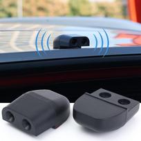 2 vnt. Automobilinis ultragarsinis gyvūnų atbaidytuvas garsiniams įrenginiams Automobilio grotelių tvirtinimas Gyvūnų švilpukas atbaidytojas Elnių saugos garso signalizacija white