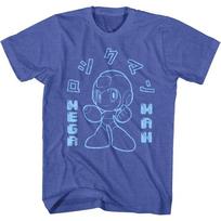 MegaMan Japanese Chibi Men T Shirt S