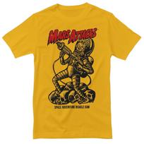 Officially Licensed Mars Attacks Space Adventure Bubble Gum Mens T-Shirt XXL