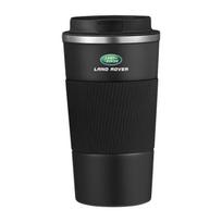 500 ml nerūdijančio plieno kavos puodelis-termosas Nešiojama kelioninė termosinė puodelio Land Rover Freelander 2 L2 L319 L462 LF Range Sport Evoque Discovery juoda