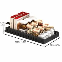 Adjustable Dividers Pull Out Pan Rack Sliding Design Multifunctional Pot Lid Holder Retractable Space Saving