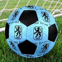 1860 Munich Soccer Ball Size 5 Colorful Machine Stitched PVC Competition Ready Durable High-Bounce