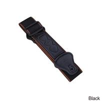 Nylon Guitar Strap Cowhide Head Electric Guitar Acoustic Guitar Universal Adjustable Guitar Strap With Guitar Pick Bag juoda