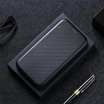 Anglies pluošto odinis telefono dėklas, skirtas Doogee N40 Pro N30 N20 piniginės kortelės lizdo dangtelis, skirtas Doogee S59 S86 X96 Pro X95 magnetinis atverčiamas smūgiams atsparus telefono dėklas For Doogee X95 juoda