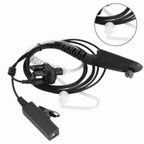 4ft RadiatiOn proof Walkie Talkie Earpiece PTT Acoustic Tube Earpiece for Motorola
