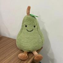 23CM Aukštas Išvaizdos Lygis Super Minkštas Vaisinis Kriaušės Pliušinis Žaislas Mielas Žalias Geltonas Kawaii Lėlė Vaikų Gimtadieniui Kalėdų Dovana 23cm
